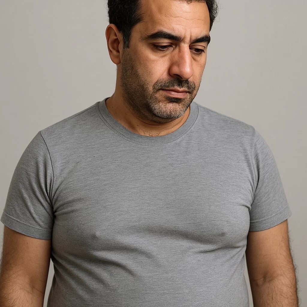 تعرف على درجات التثدي عند الرجال