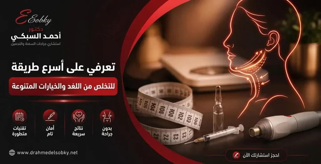 أسرع طريقة للتخلص من اللغد